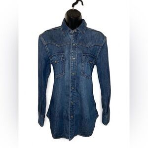 Saint Laurent Denim Button Up Shirt